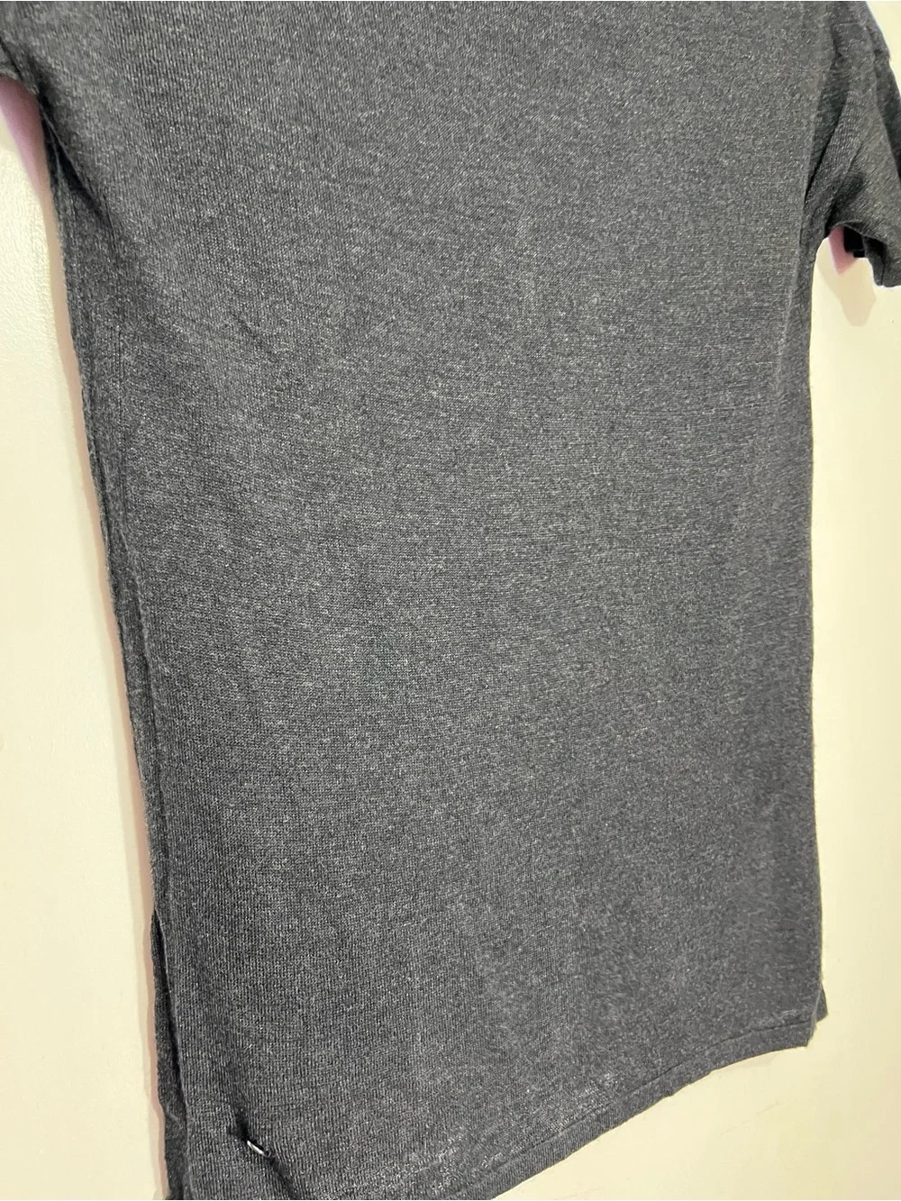 Lululemon Heathered Black Daya Knit Tee size M/L
